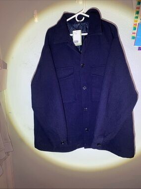 H&M Men's Navy Field Jacket
